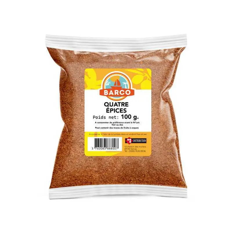 4 Epices Naturel 100g