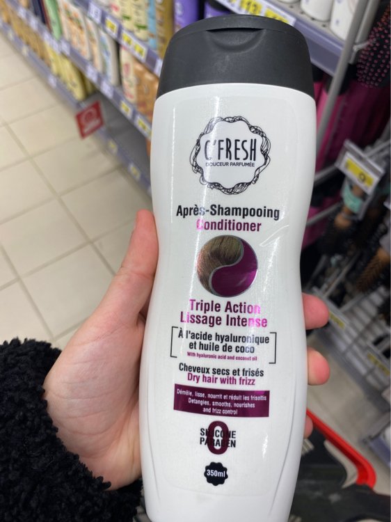 Apres-Shampoing C'Fresh Triple Action 350ml