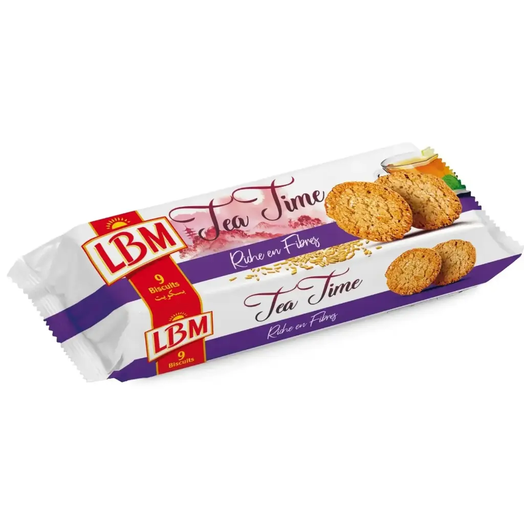 Biscuit LBM Galettes Tea Time Aux Fibres 90g