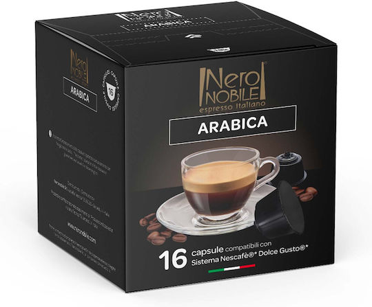 Boite 10 Capsules Macaron Nero Nobile