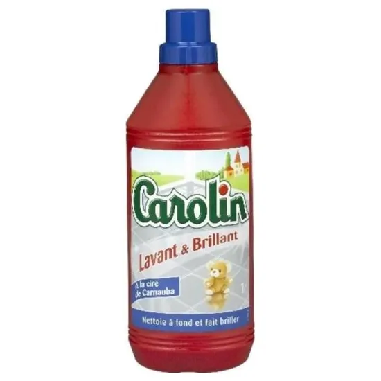 Nettoyant Sol Carolin A la Cire De La Carnauba Fraicheur Province 1L