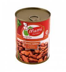 Conserves Féves Cuites Mami 400 g (GM)