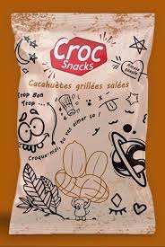 Croc Snacks Mélange de Fruits Secs Grillés Salées 70g