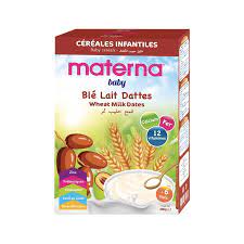 Céréale Materna Blé Lait Dattes  200g 