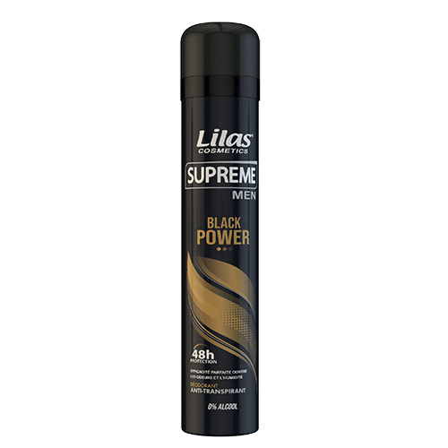 Déodorant  Lilas Men Black Power  200ml