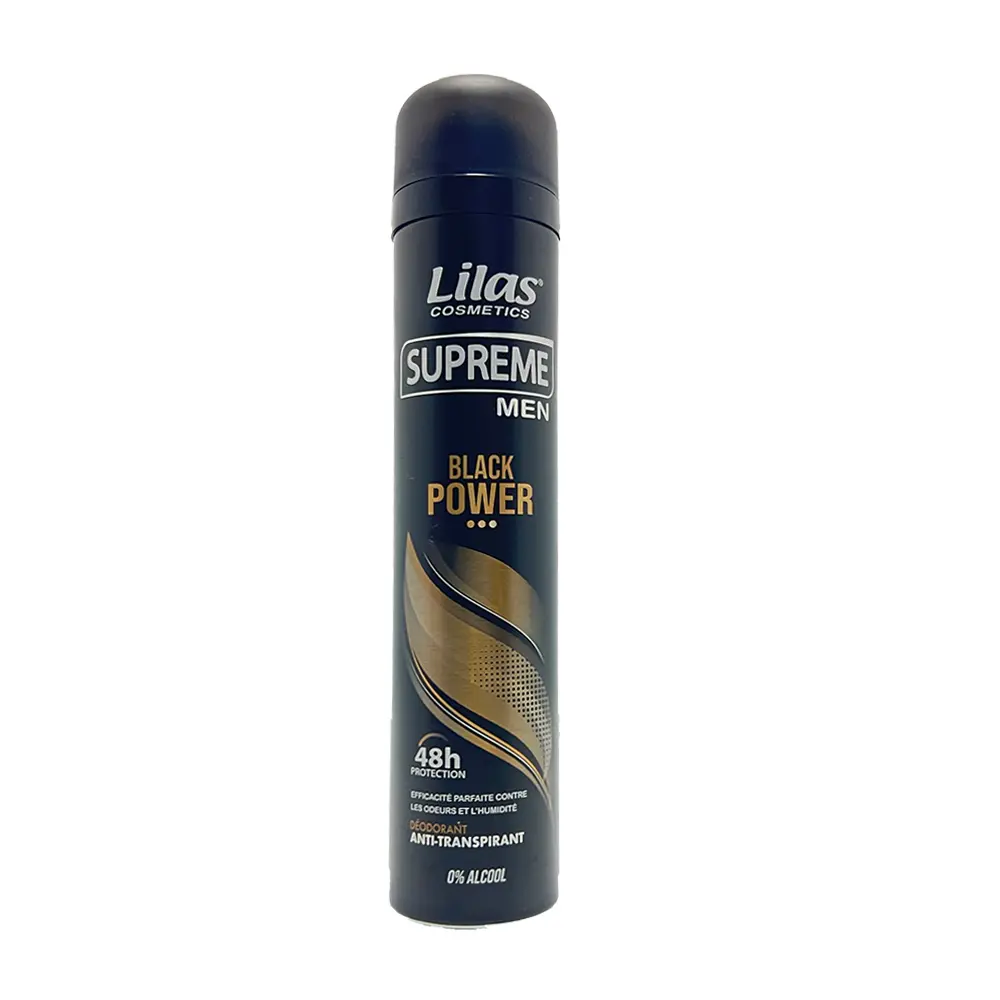 Déodorant  Lilas Men Black Power 200ml