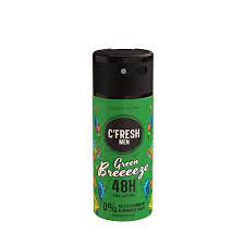 Déodorant C'Fresh Hommes Green Breeeeze 150ml