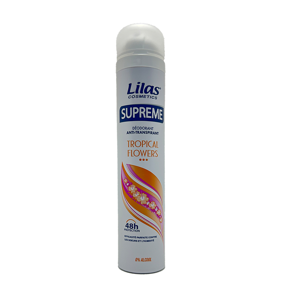 Déodorant Lilas Tropical Flowers 200ml 
