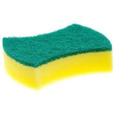 Eponge Vaisselle Vert&Jaune