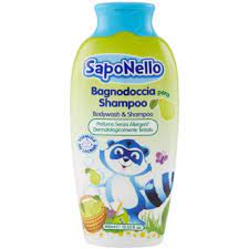 Gel Douche & Shmpoing Saponello Poire 400ml