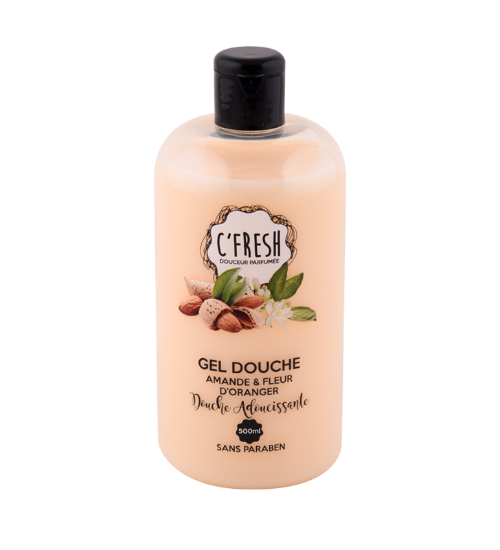 Gel Douche C'fresh Amande et Fleur D'Oranger 500ml