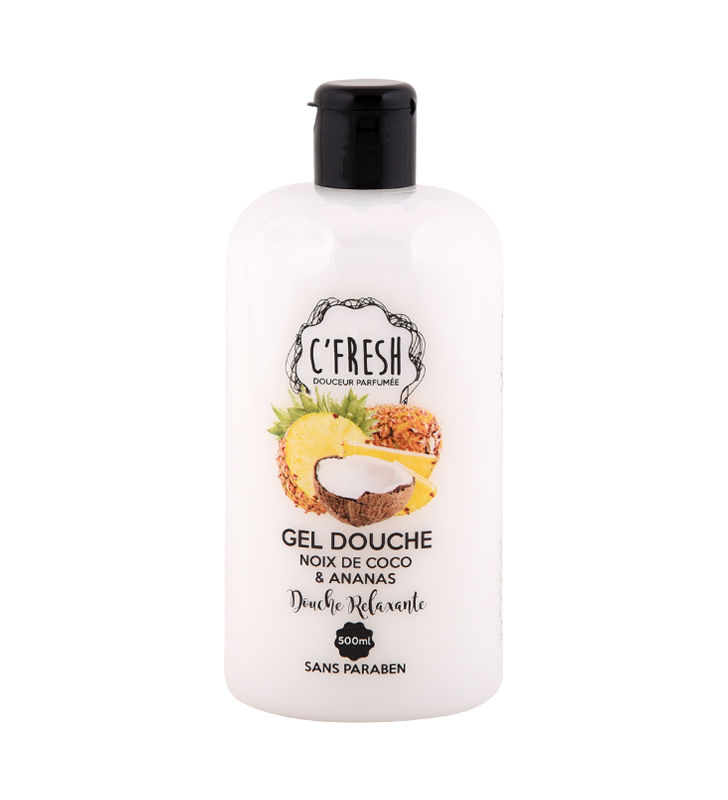 Gel Douche C'fresh Noix de Coco 500ml