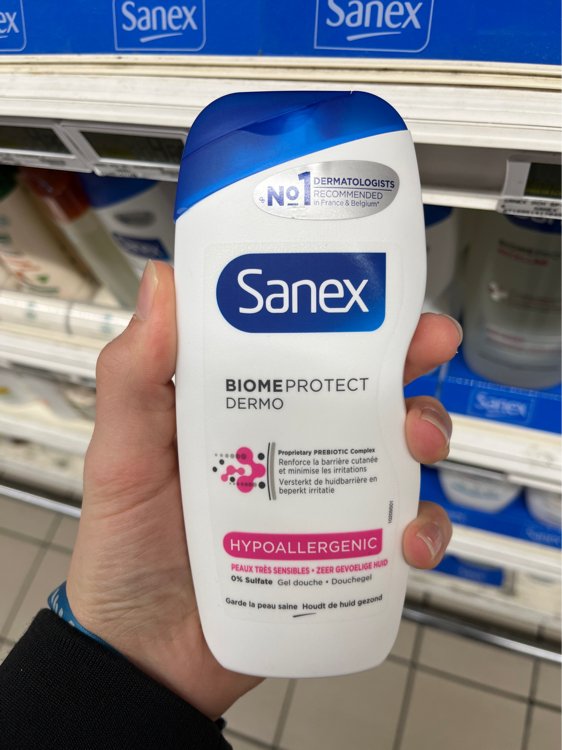 Gel Douche Sanex Peaux Trés Sensibles 250 ml