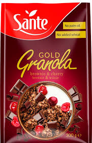 Granola Gold Brawnie&Cherry 300g 