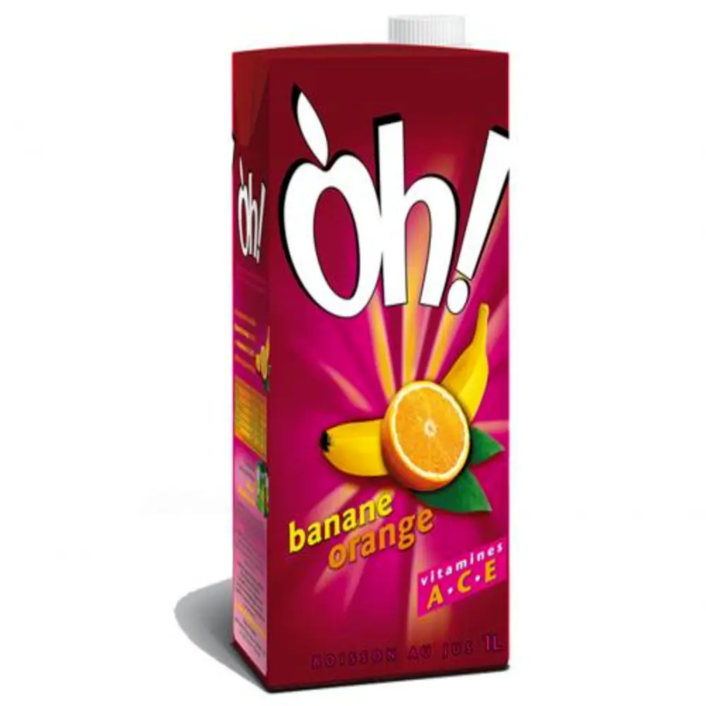 Jus de Banane & Orange Oh 1L