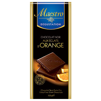 Maestro Dégustation Eclats D'orange 100g