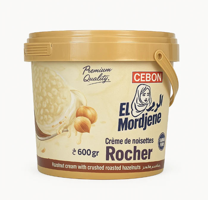 El Mordjene créme de noisettes rocher 600g