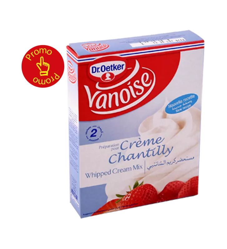 Préparation Crème Chantilly 72Gr