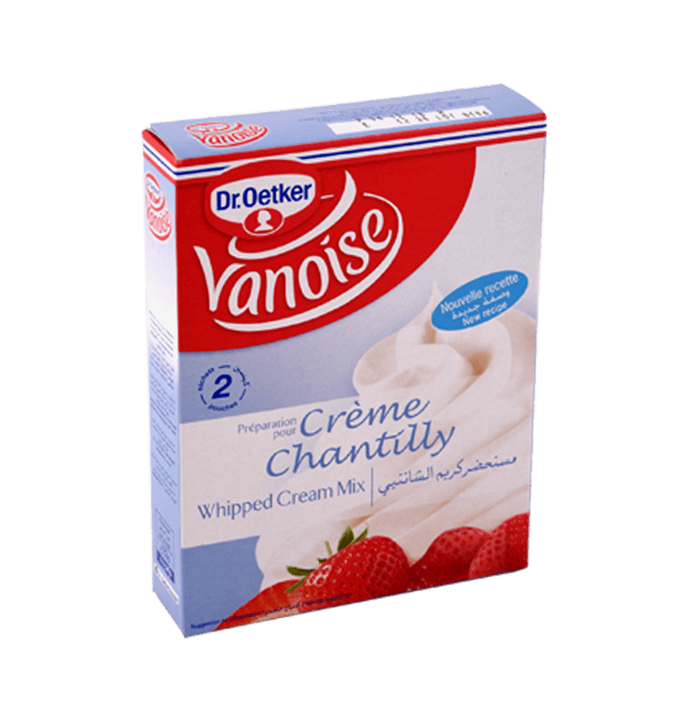 Préparation Crème Chantilly 72g