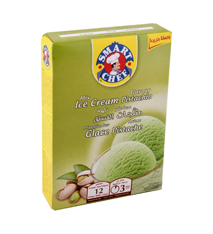 Préparation Glace Pistache  Smart Chef 110Gr