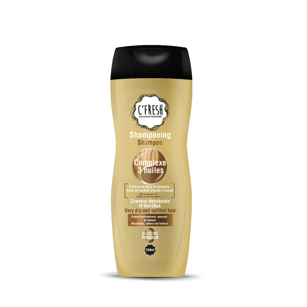 Shampooing C'Fresh Complexe 3 Huiles 350 ml