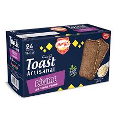 Toast Artisanal Mamamia Régime au flocon d'avoine 24 pieces 280g