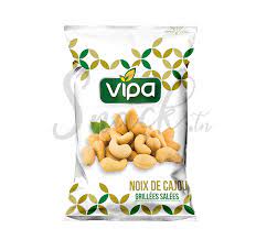 Vipa Noix De Cajou  Grillées Salées 65g 