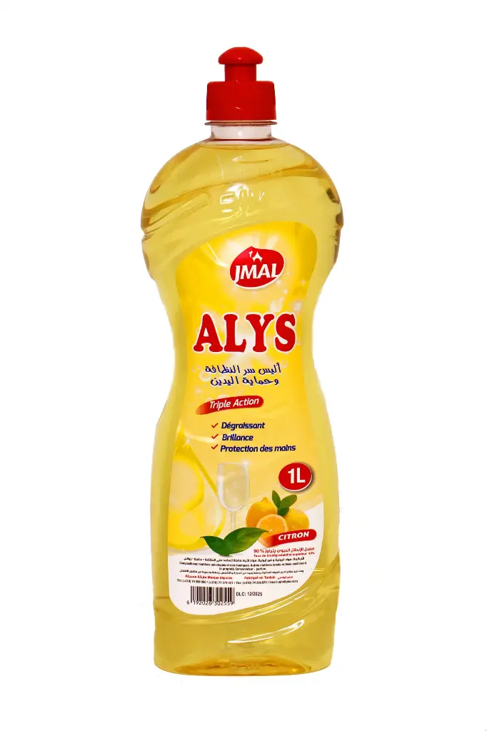Liquide Vaisselle Alys Jmal Citron 1L