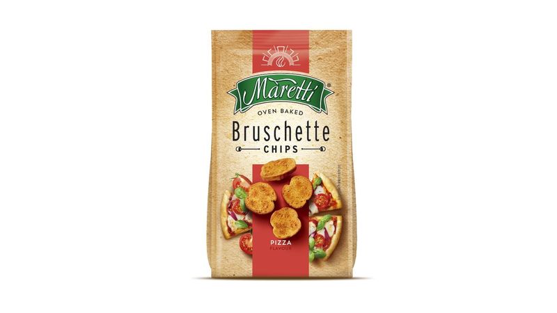 Bruchette Chips Maretti Pizza Flavour 70 g