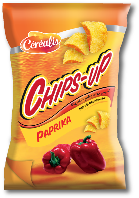 Chips-up Paprika Cérealis 70g