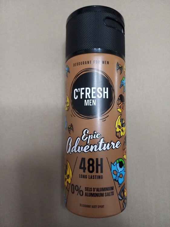 Déodorant C'Fresh Epic Adventure 150 ml