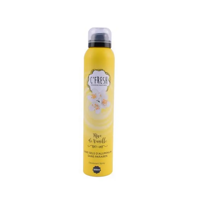 Déodorant C'fresh Rêve de Vanille 200ml