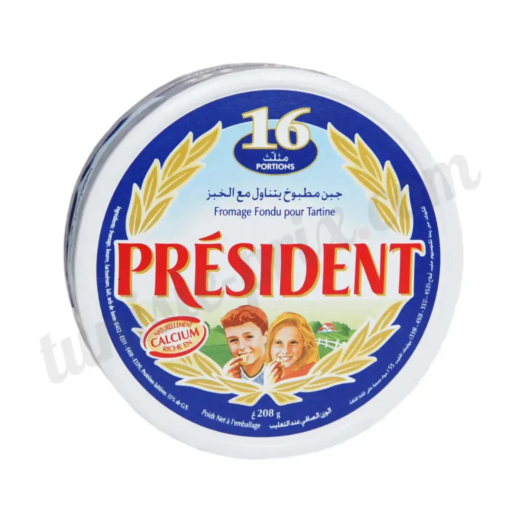 Fromage Triangles Président 16Pcs