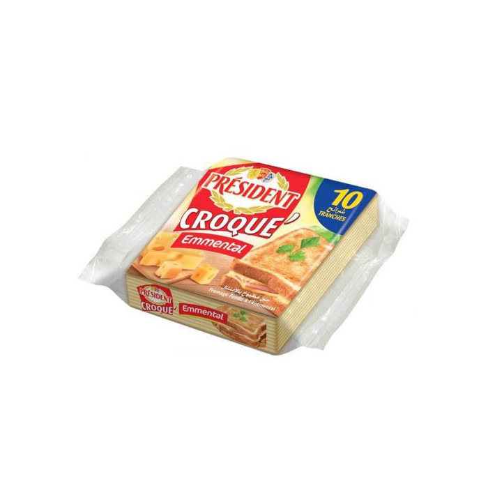Fromagé Croqué President 10 Tranches