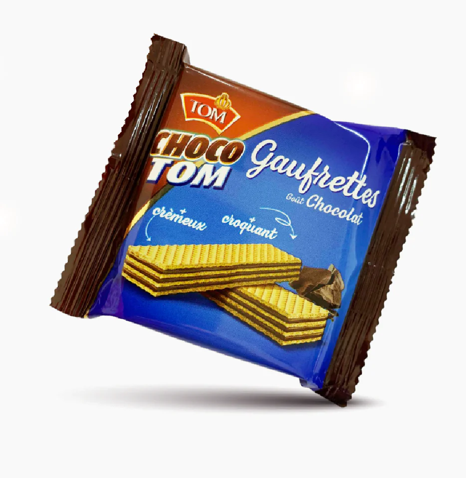 Gaufrettes Chocolat Chocotom 35g