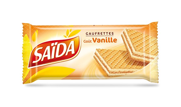 Gaufrettes Vanille Saida 100g