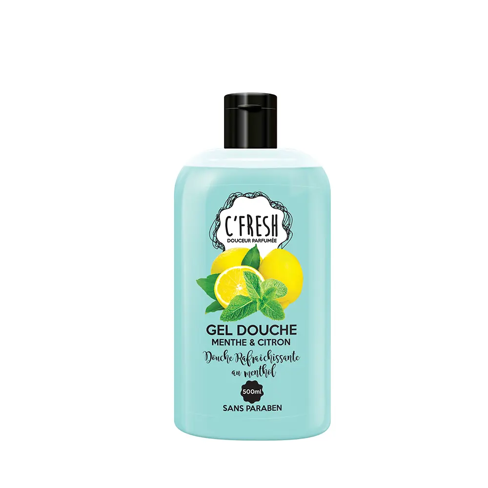 Gel Douche C'fresh Menthe & Citron 500ml