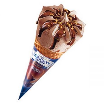 Glace London Dairy Double Chocolate Cone
