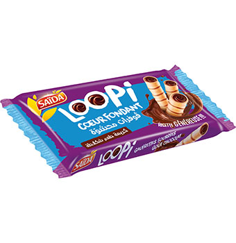 Loopi Saida Crêpe d'or Chocolat 48g
