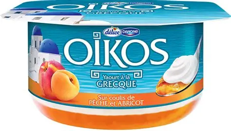 Oikos Pêche & Abricot Délice 100g