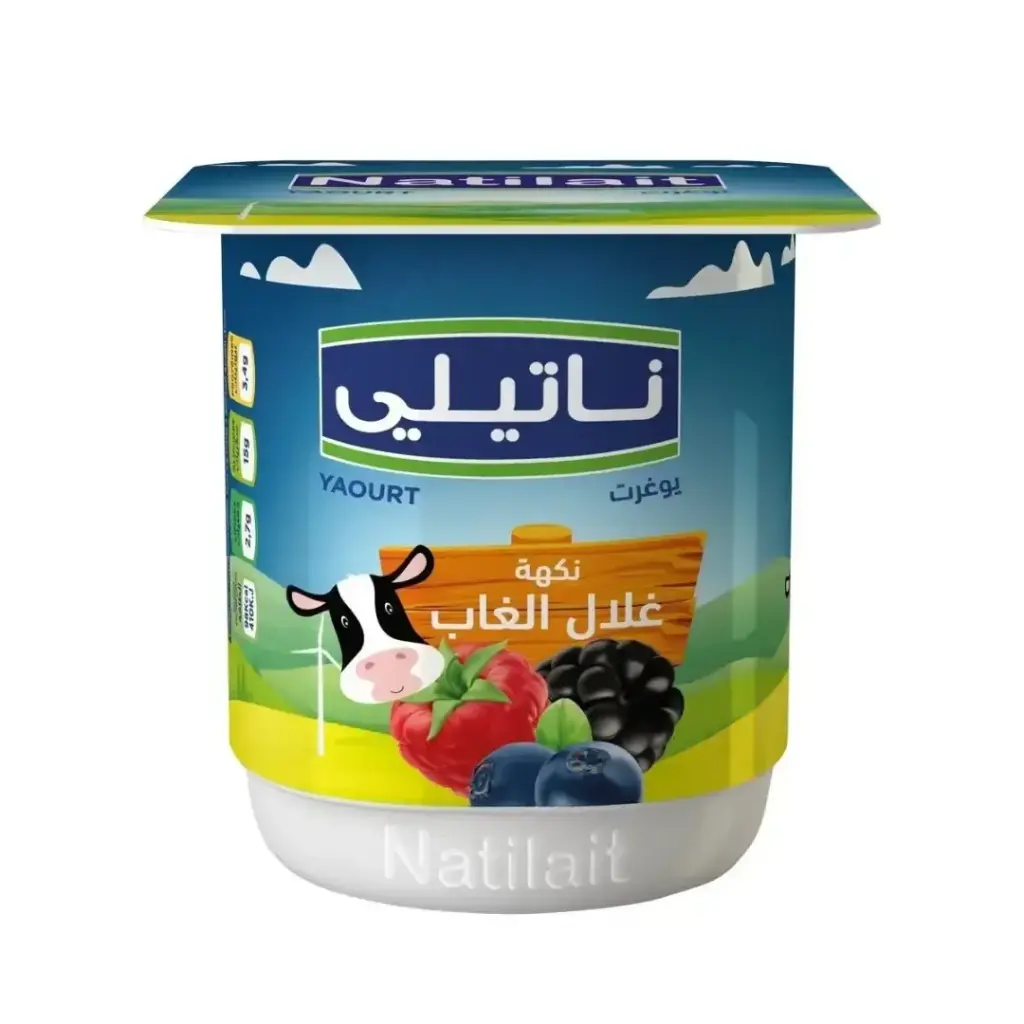 Yaourt Fruits des Bois Natilait 110g
