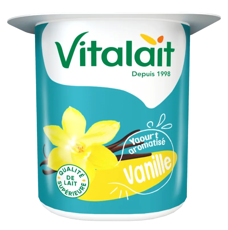 Yaourt Vanille Vitalait 110g