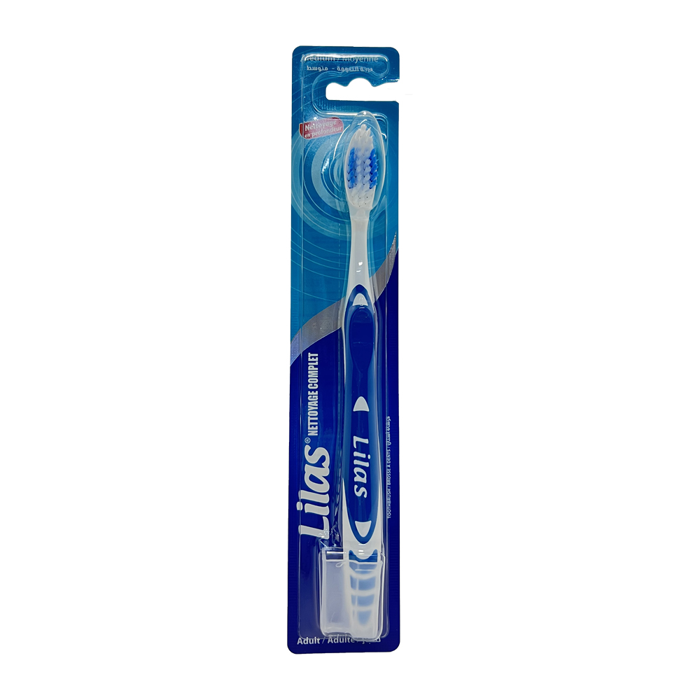 Brosse a Dent Lilas Nettoyage Complet