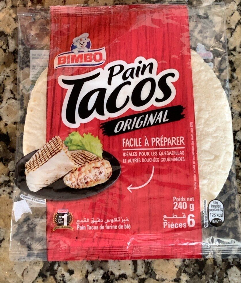Pain Tacos Bimbo 240g