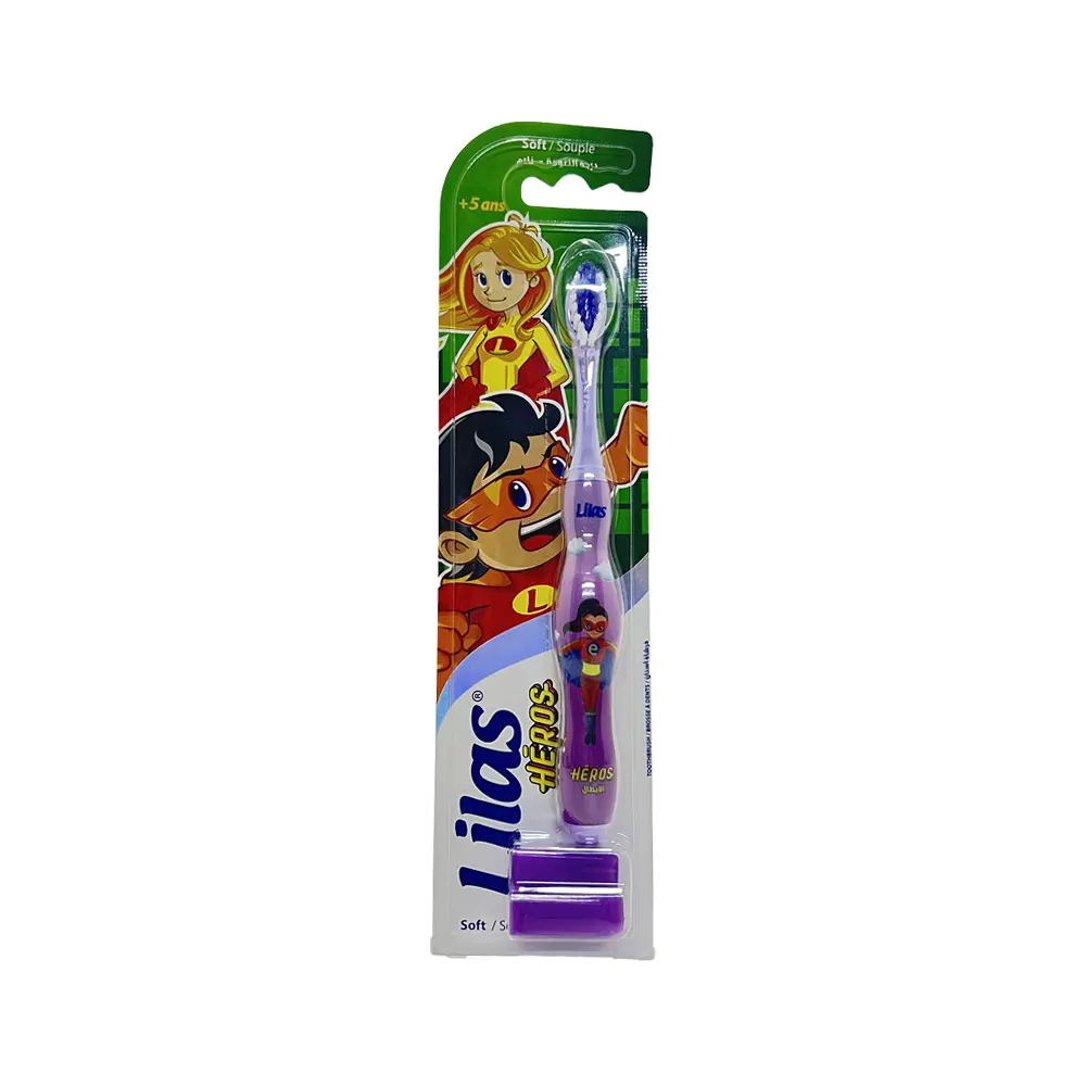 Brosse à Dents Lilas Heros