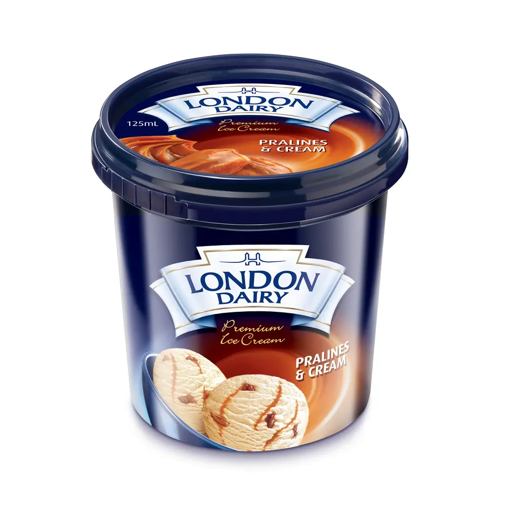 Glace London Dairy Pralines&Cream 125ml