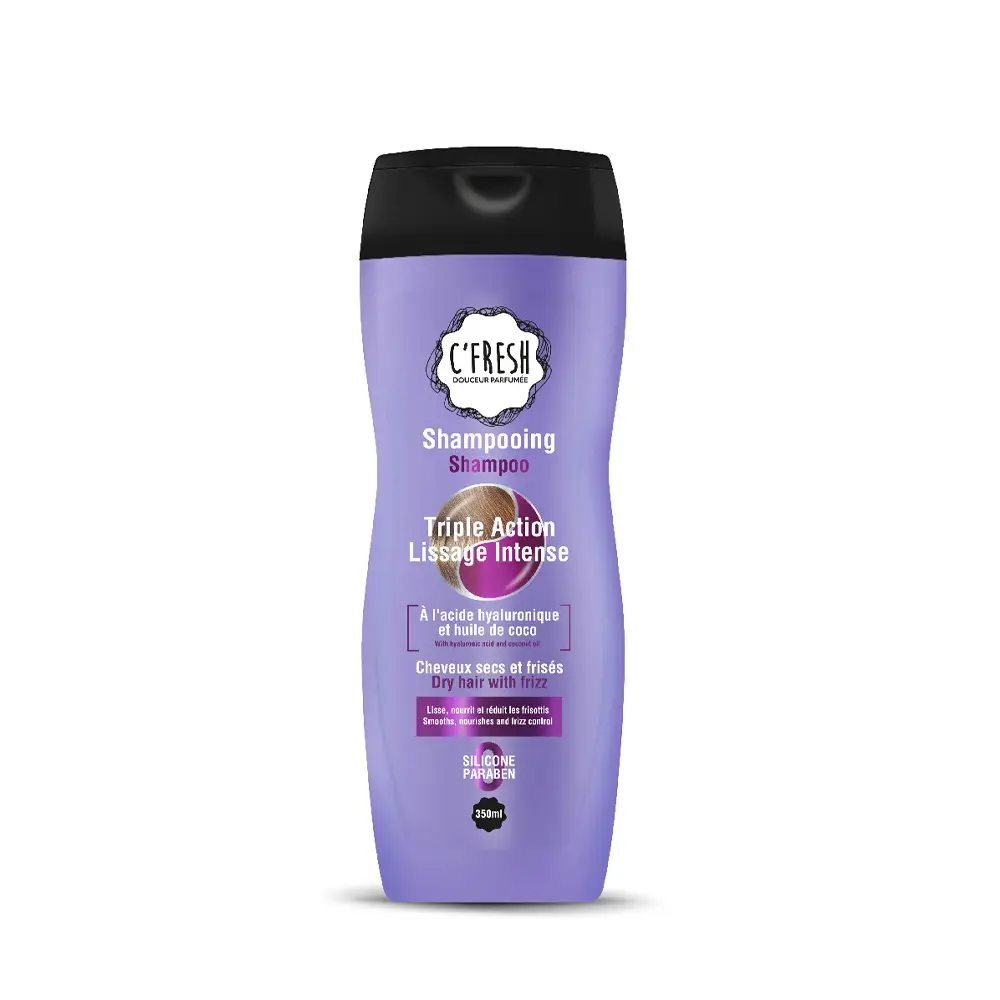 Shampooing C'Fresh triple action lissage Intense 650ml