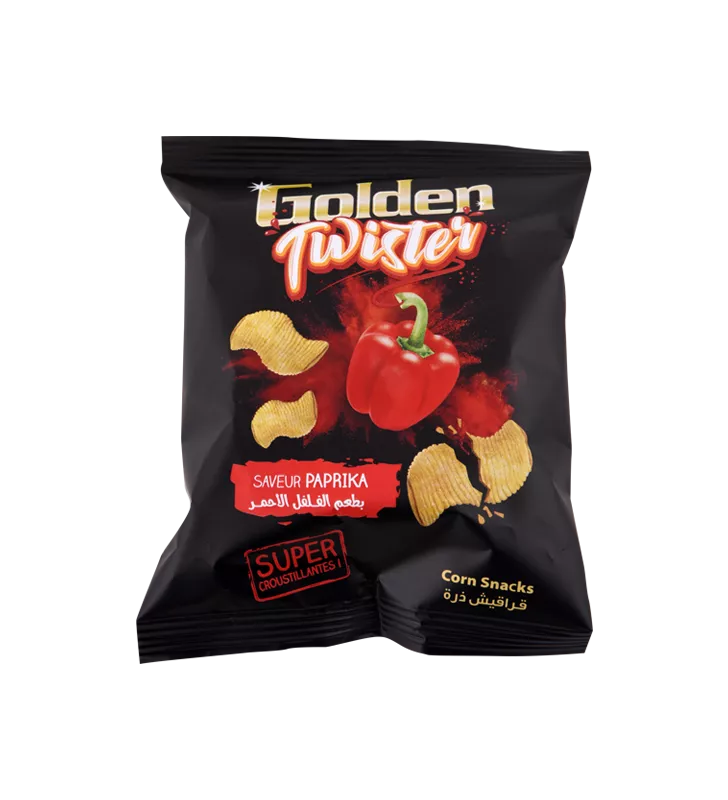 Chips Golden Twister Paprika 70g