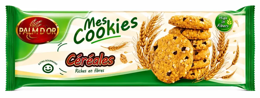 Cookies PalmDor Céréales 90g 10pieces