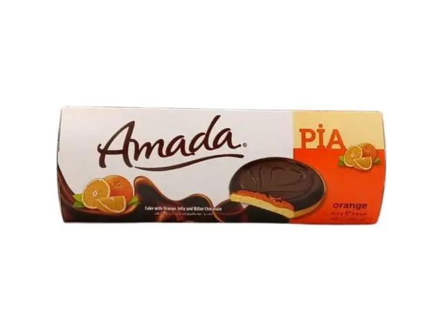 Biscuits Orange Chocolat Amada Pia 8pcs